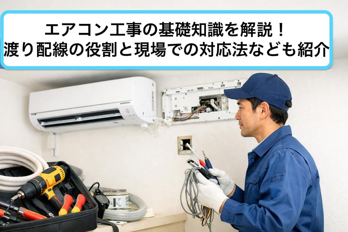 12エアコン 渡り配線とは