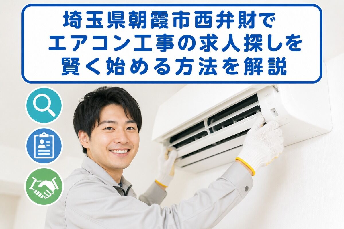 エアコン 埼玉県朝霞市西弁財